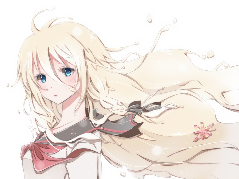 ia and bottle ia (vocaloid) drawn by hiro_(hirohiro31)
