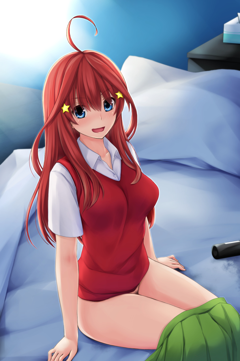 nakano itsuki (go-toubun no hanayome) drawn by nonaka_ritsu