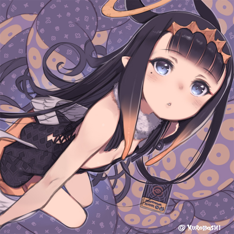 ninomae ina'nis and ao-chan (hololive and 1 more) drawn by kuroboshi_kouhaku