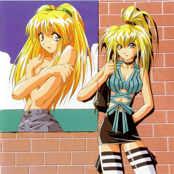 kinezono rio and kawai yumi (burn-up and 1 more)