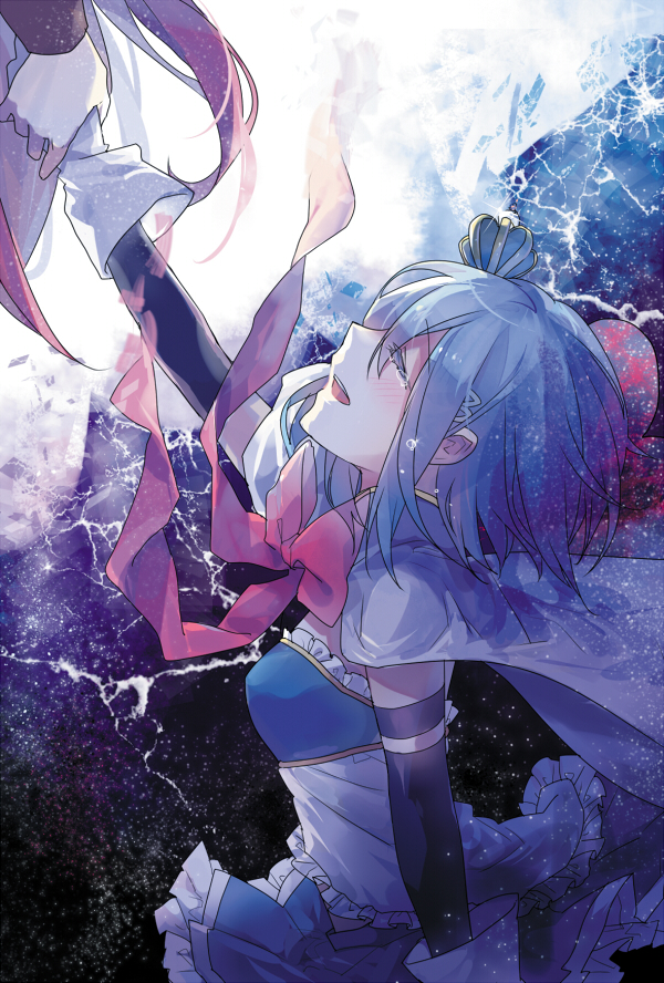 miki sayaka, sakura kyoko, and oktavia von seckendorff (mahou shoujo madoka magica) drawn by rella