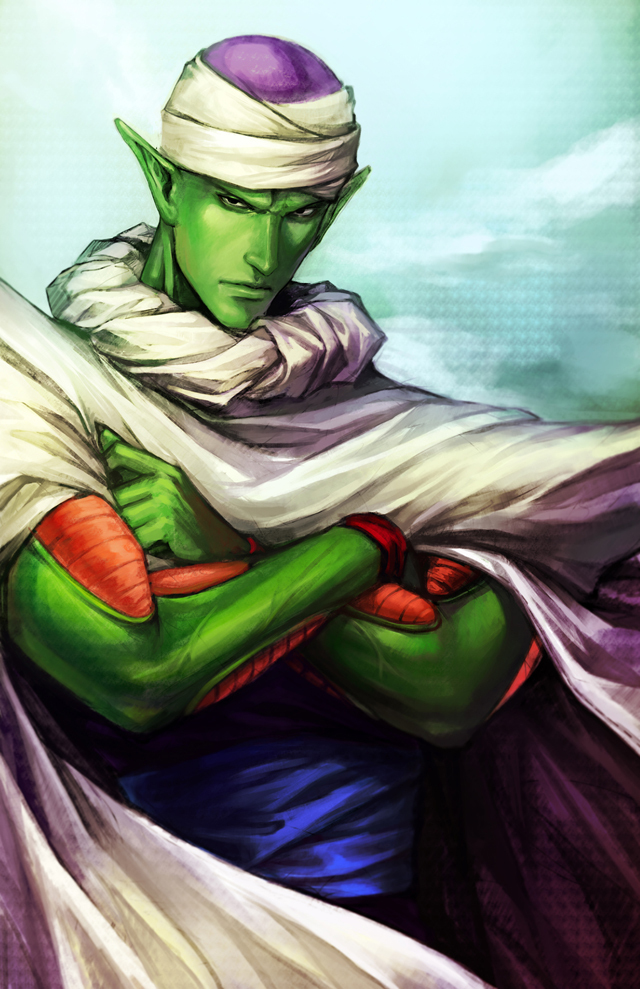 piccolo (dragon ball and 1 more) drawn by noa_ikeda