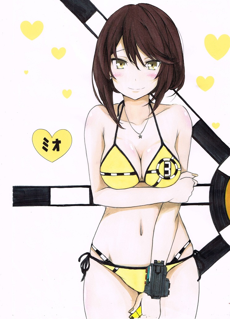 mio and toq 3gou (super sentai and 1 more) drawn by nishinakajima_nanpou