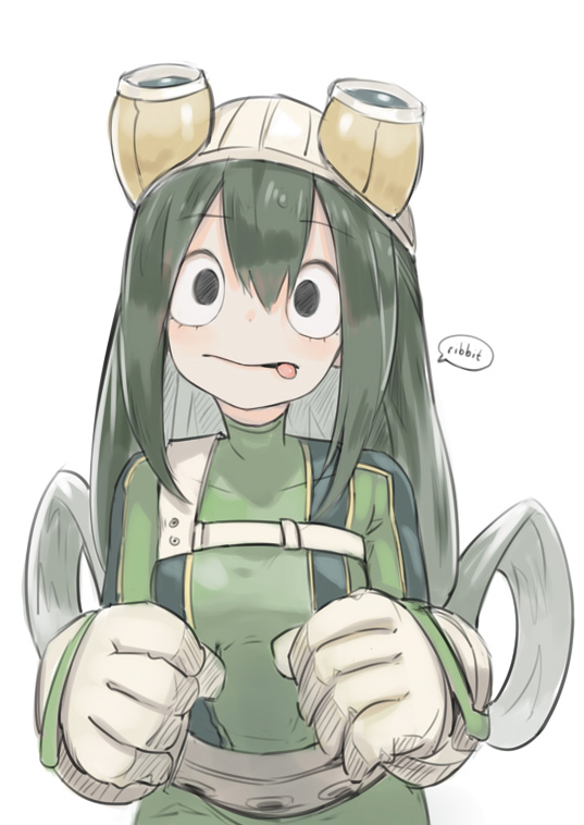 asui tsuyu (boku no hero academia) drawn by mins_(minevi)