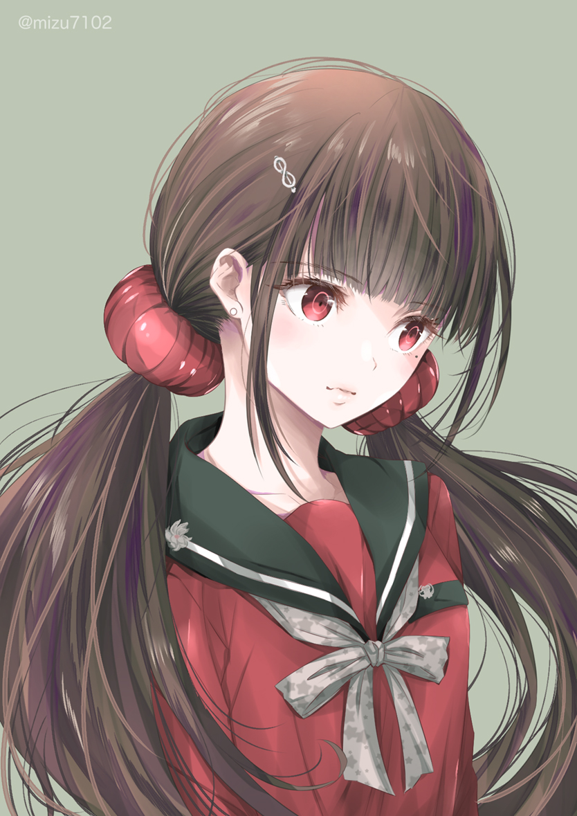 harukawa maki (danganronpa and 1 more) drawn by mizutama