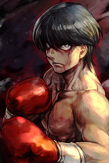 miyata ichirou (hajime no ippo) drawn by hungry_clicker