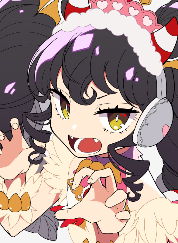 gaaruru (pretty series and 1 more) drawn by mzh