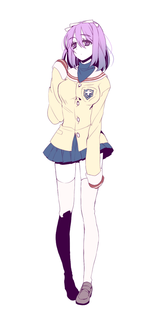 murasakibara atsushi (clannad and 1 more) drawn by ms_(momose)