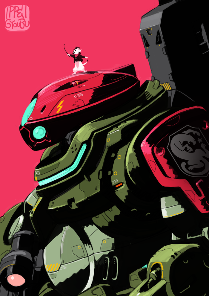 grimoire red beret and rommel (gundam and 1 more) drawn by gyoubu_ippei