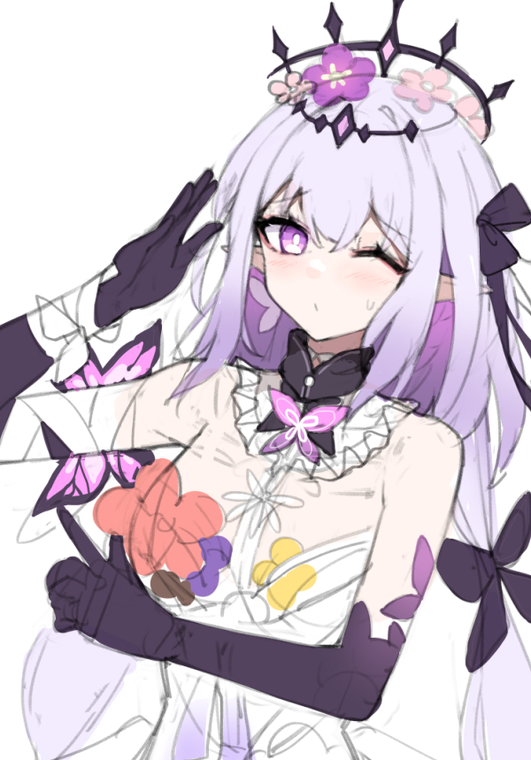 castorice (honkai and 1 more) drawn by purerin
