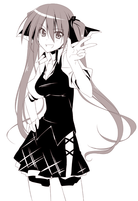 shiina minatsu (seitokai no ichizon) drawn by himura_kiseki