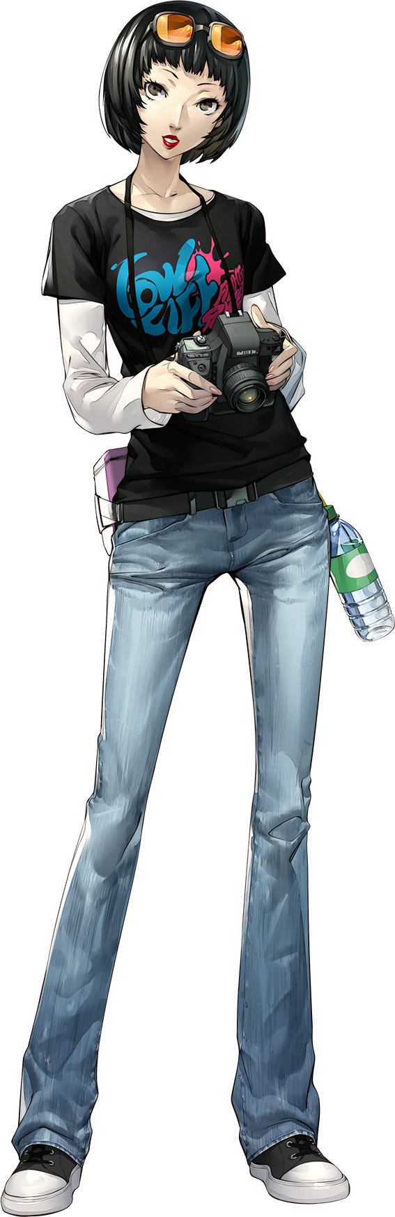 ohya ichiko (persona and 1 more) drawn by soejima_shigenori