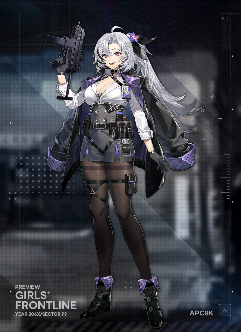 apc9k (girls' frontline) drawn by kyo_(krokikyon)