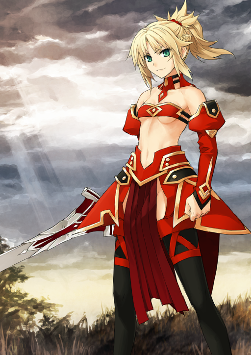 mordred (fate and 1 more) drawn by konoe_ototsugu