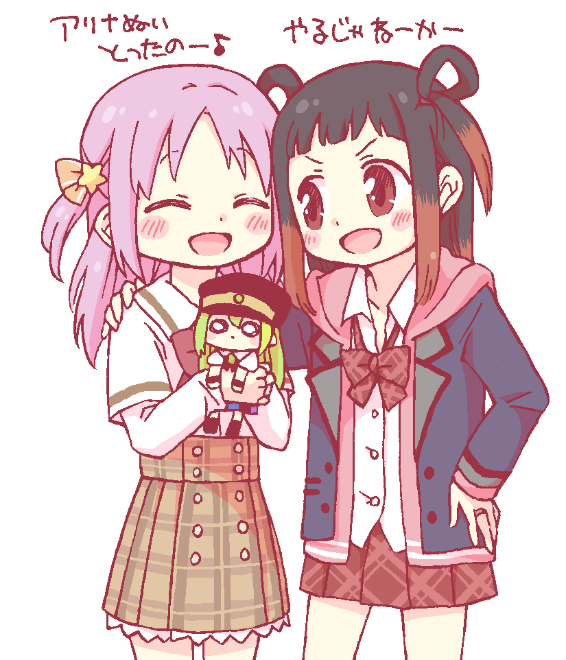 alina gray, misono karin, and ooba juri (mahou shoujo madoka magica and 1 more) drawn by yuzuno_nana
