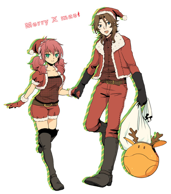 haro, feldt grace, and lockon stratos (gundam and 1 more) drawn by plum_(arch)