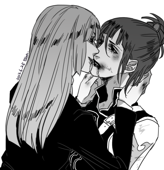 ushiromiya rosa and ushiromiya eva (umineko no naku koro ni) drawn by elina_kuroe_no_daarin