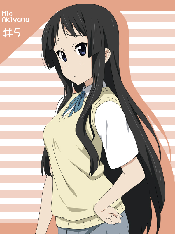 akiyama mio (k-on!) drawn by ikari_manatsu