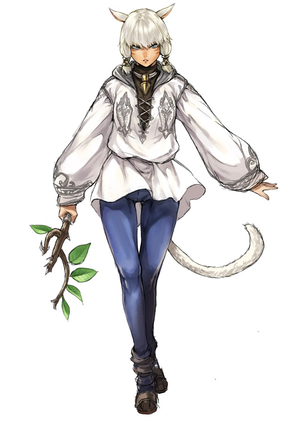 y'shtola rhul (final fantasy and 1 more) drawn by makimura_shunsuke