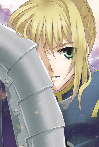 artoria pendragon and saber (fate and 1 more) drawn by nina_(pastime)
