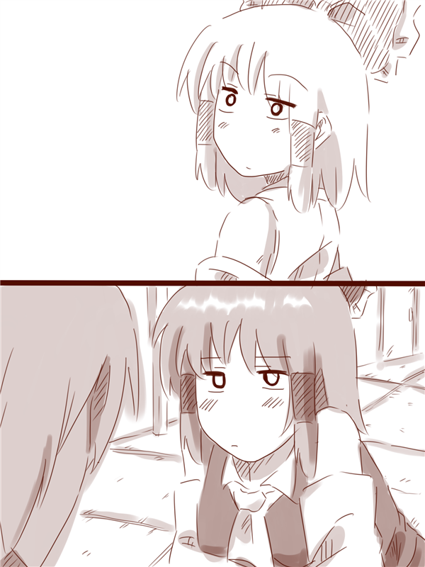 hakurei reimu and morichika rinnosuke (touhou) drawn by amazon_(taitaitaira)