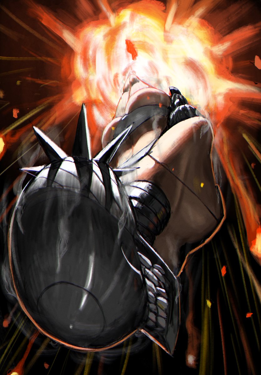 reze and bomb devil (chainsaw man) drawn by titann