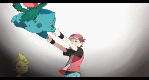 red, ivysaur, and lucas (pokemon and 4 more) drawn by agemono