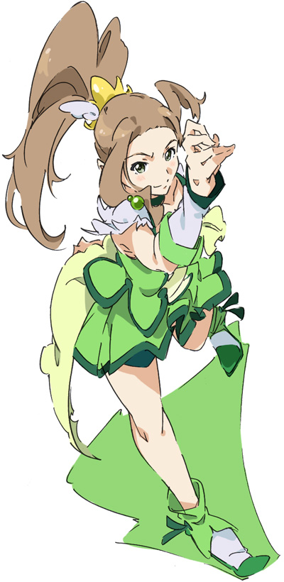 cure march and kikuma kaya (precure and 3 more) drawn by umanosuke