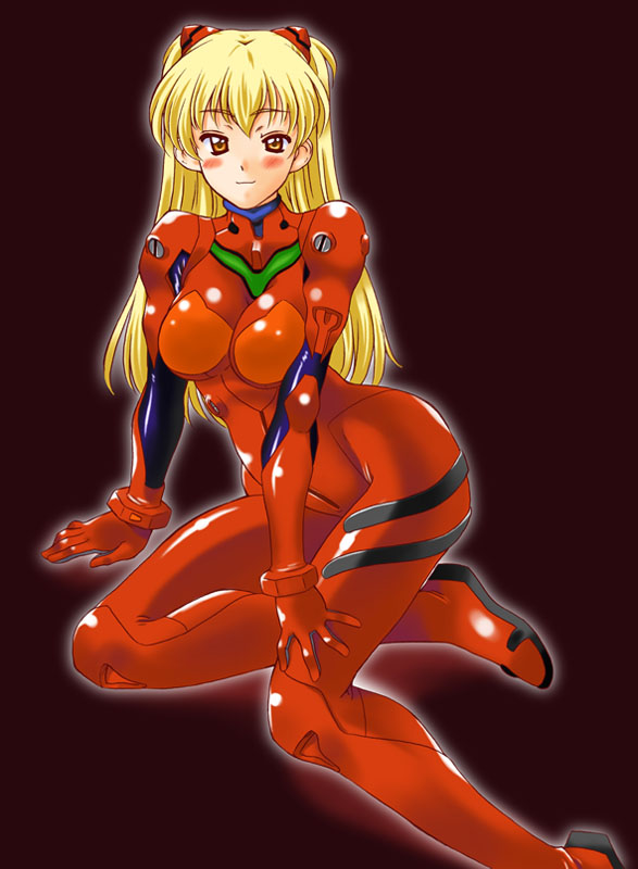souryuu asuka langley and matsuoka kiyone (original and 1 more) drawn by kamia_(not_found)