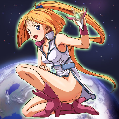 yumi francois (tekkaman blade and 1 more) drawn by haruyama_kazunori