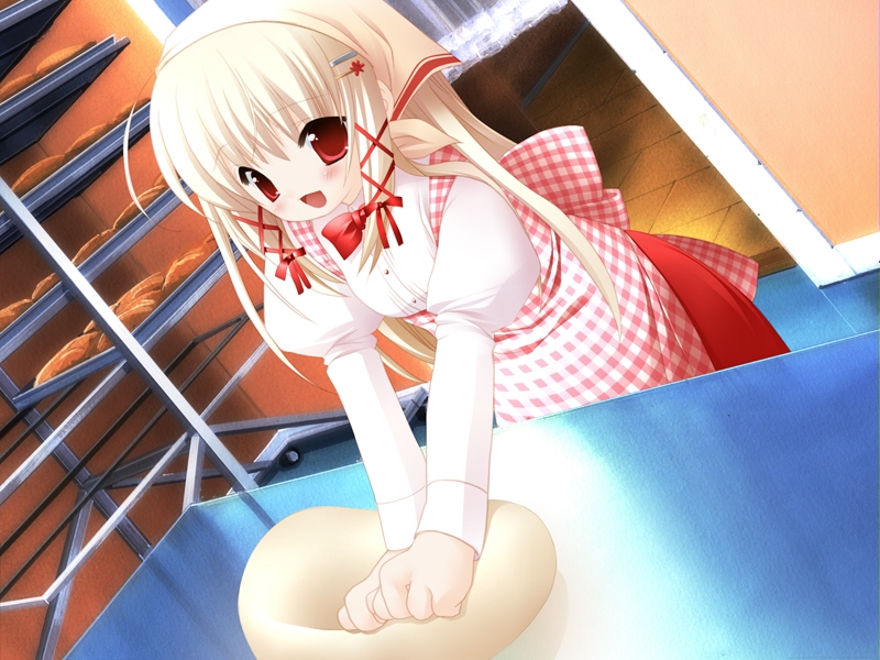 arihara minori (machikado no boulanger) drawn by araki_kanao