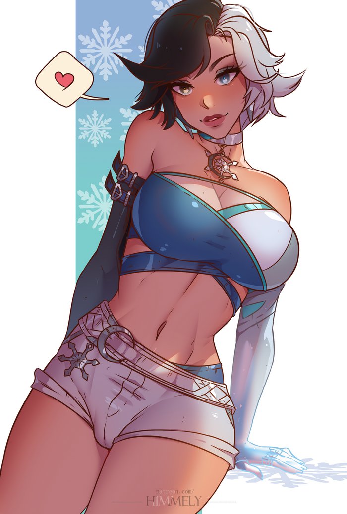 luna snow (marvel and 1 more) drawn by himmely