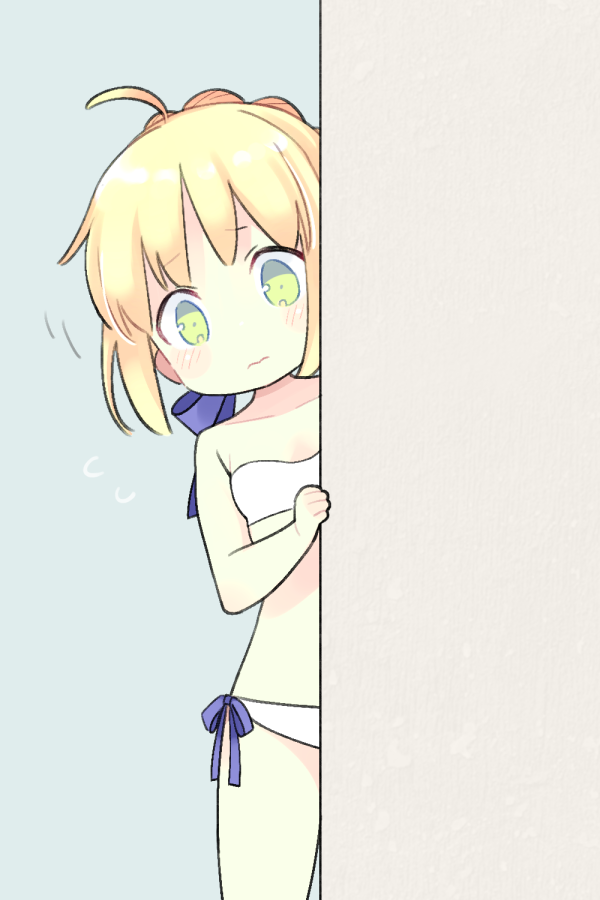 artoria pendragon and saber (fate and 2 more) drawn by 87banana