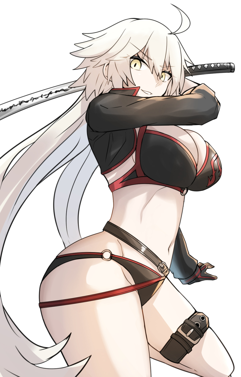 jeanne d'arc alter (fate and 1 more) drawn by gin_moku