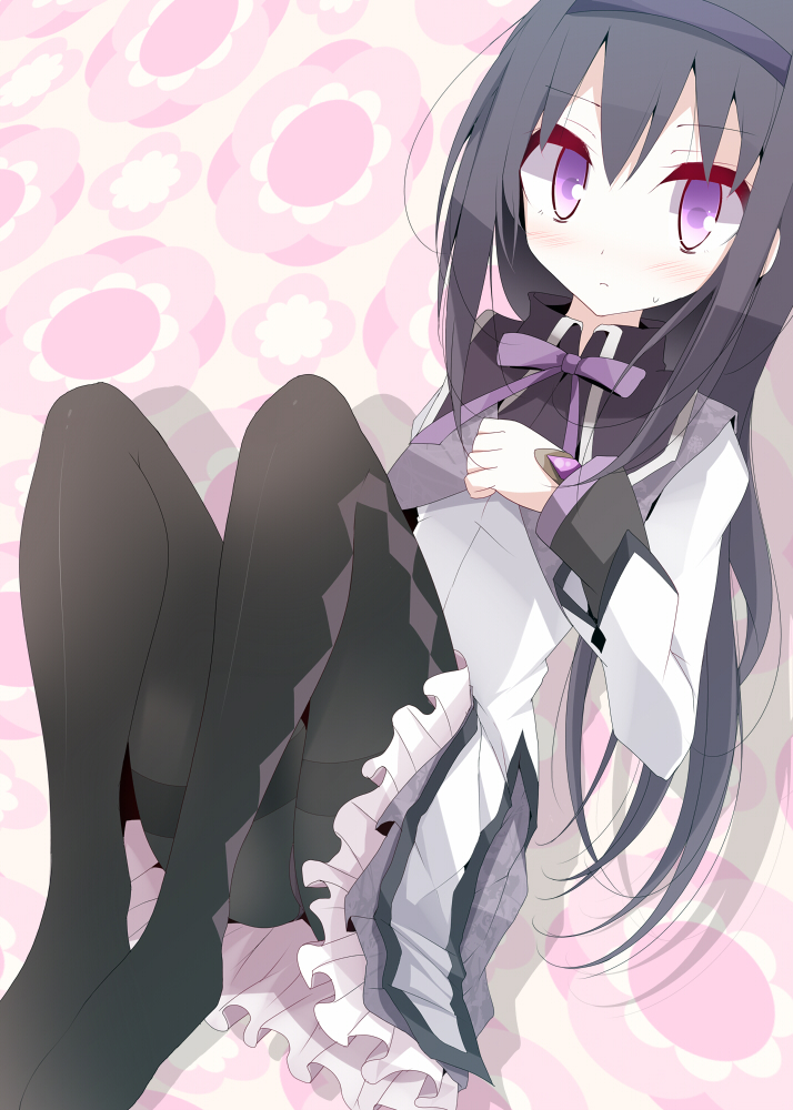 akemi homura (mahou shoujo madoka magica) drawn by oouso