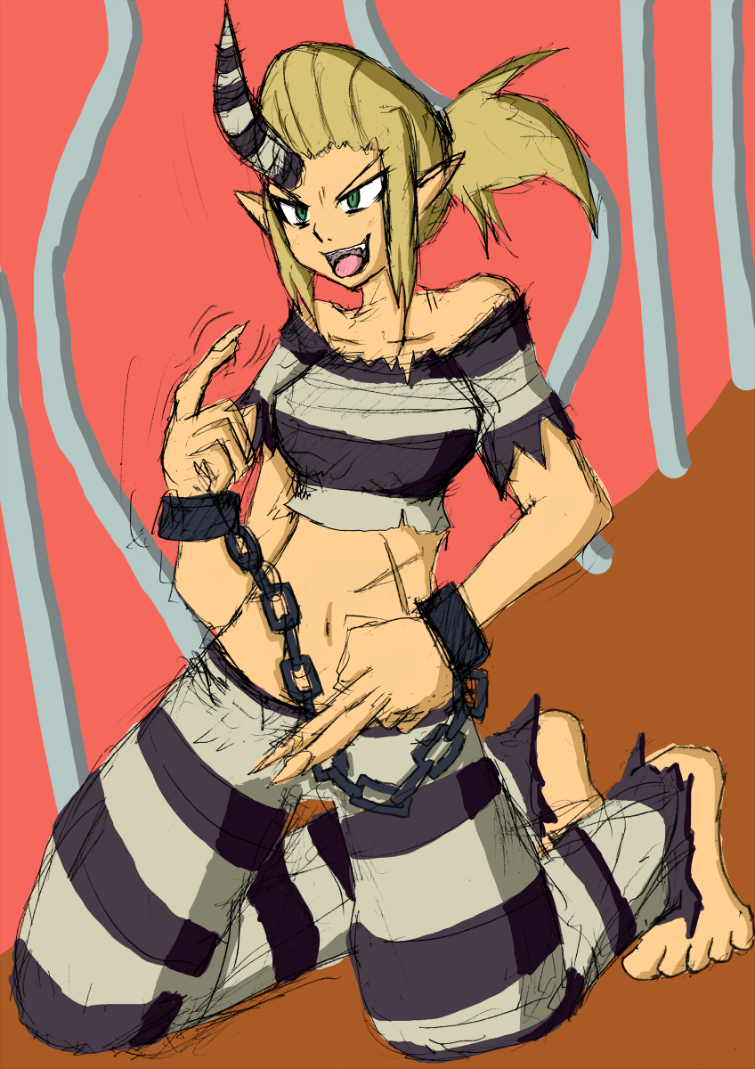 scythana (skullgirls) drawn by gakeno