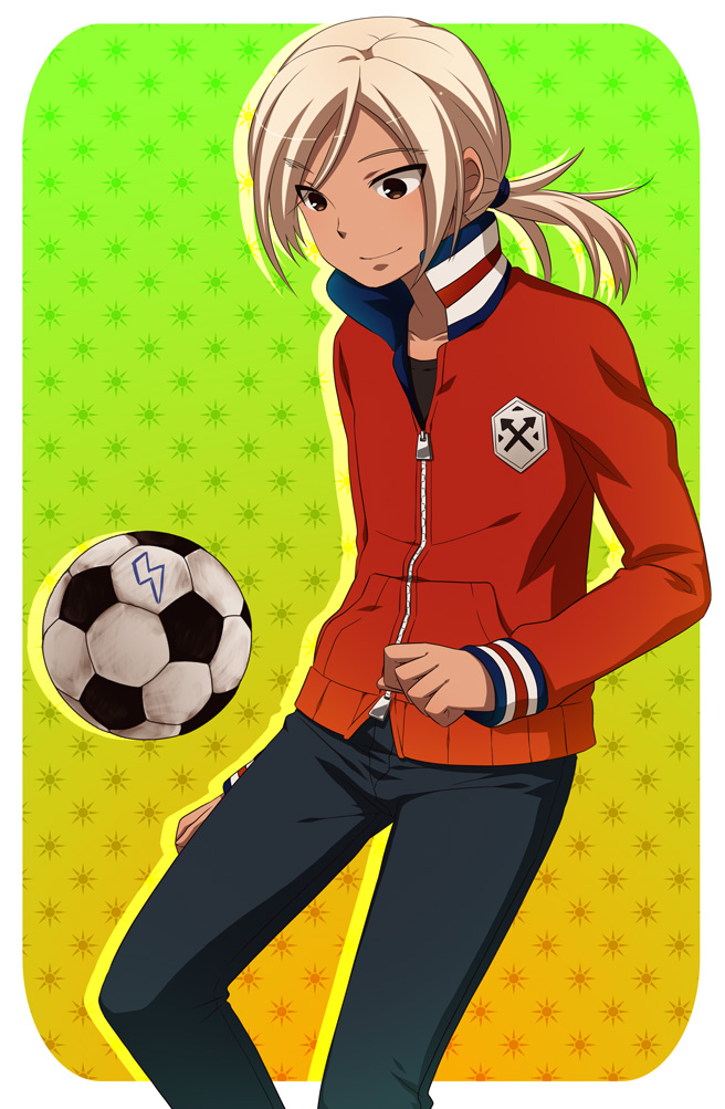 gouenji shuuya (inazuma eleven and 1 more) drawn by touon