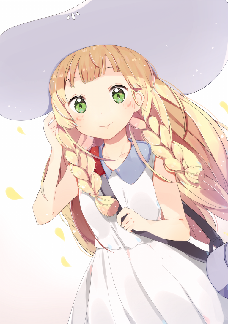 lillie (pokemon and 1 more) drawn by ongyageum