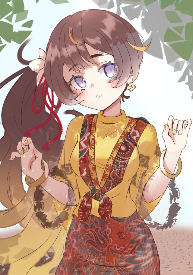anya melfissa (hololive and 1 more) drawn by maaru_(jatjem1vy6nok0o)