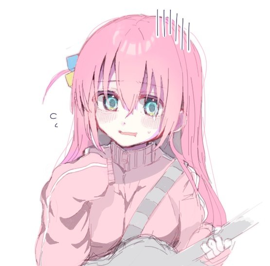 gotoh hitori (bocchi the rock!) drawn by pipi23