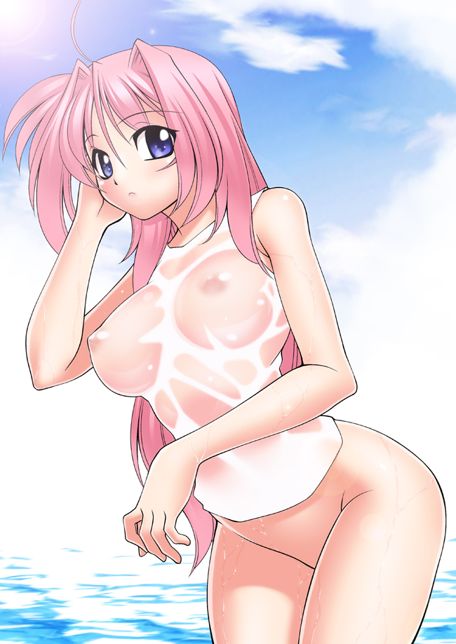 caro ru lushe (lyrical nanoha and 1 more) drawn by sakura_ryuuken