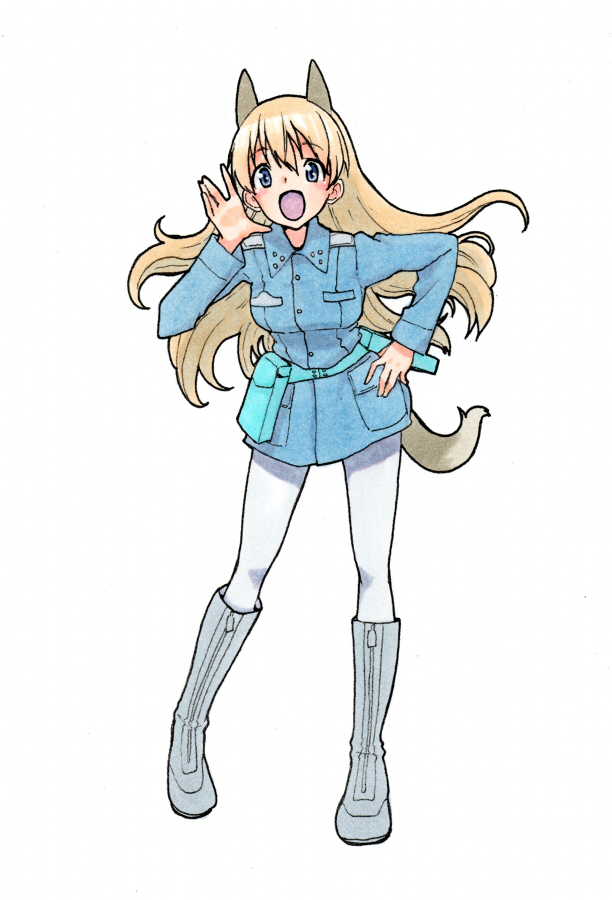 eila ilmatar juutilainen (world witches series and 1 more) drawn by shiratama_(hockey)