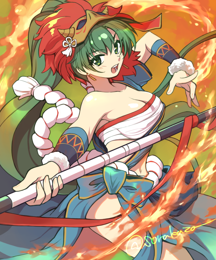 lyn (fire emblem and 2 more) drawn by sorakaza