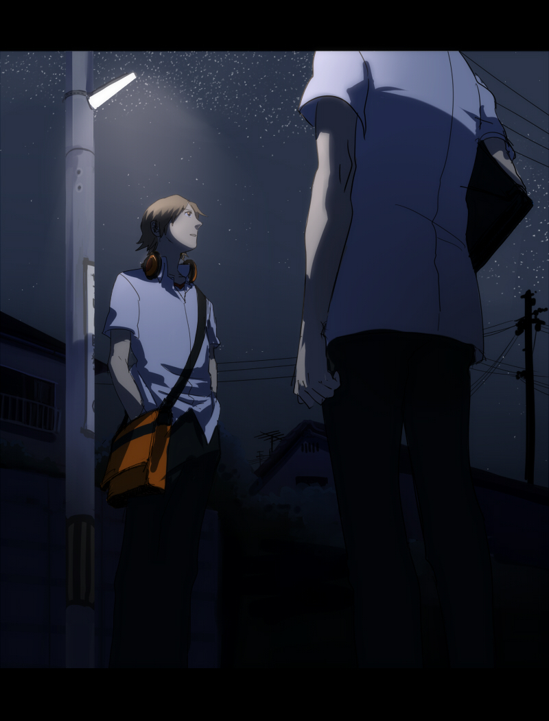 narukami yu and hanamura yousuke (persona and 1 more) drawn by serori_(koredemoka)