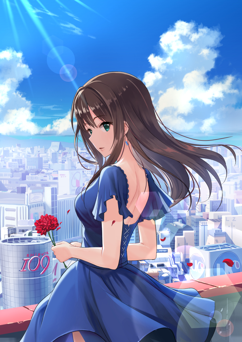 shibuya rin (idolmaster and 1 more) drawn by tamakaga