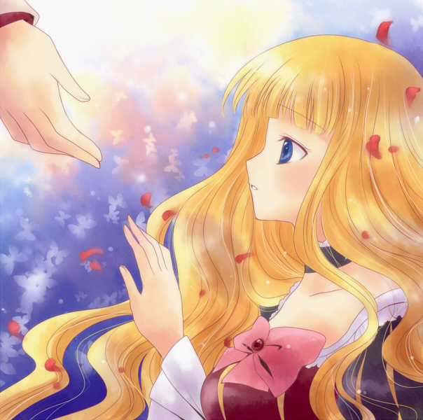 beatrice and ushiromiya battler (umineko no naku koro ni) drawn by maekawa_suu