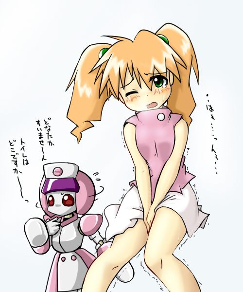 junmai karin and saint nurse (medarot and 1 more) drawn by n36hoko