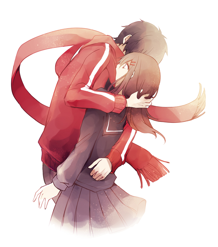 tateyama ayano and kisaragi shintarou (kagerou project) drawn by winniconan