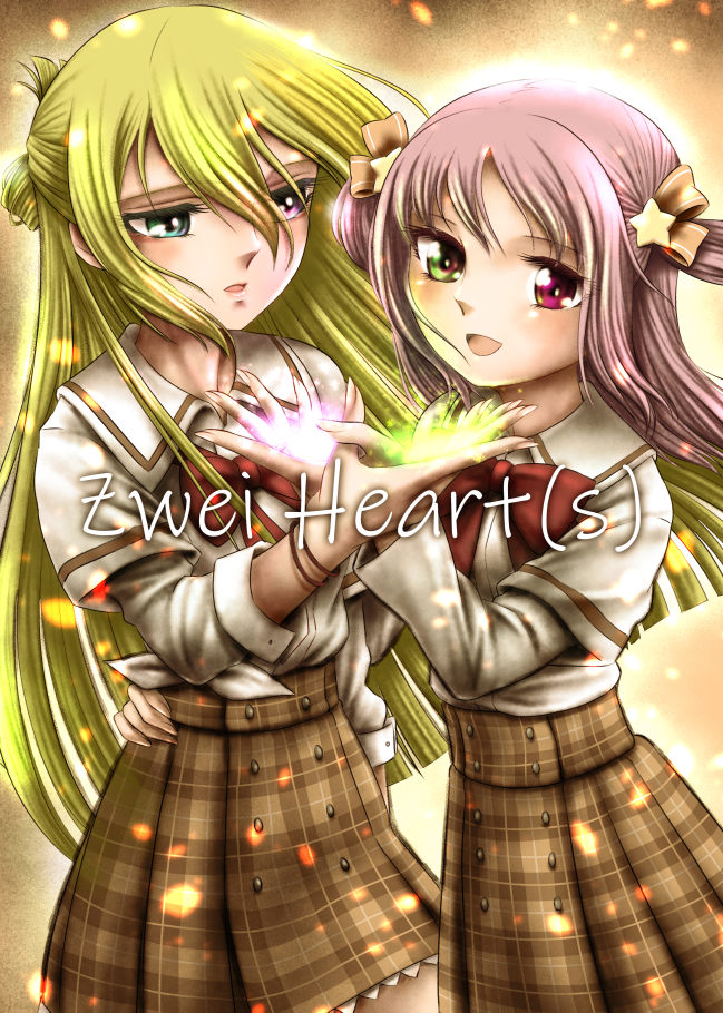 alina gray and misono karin (mahou shoujo madoka magica and 1 more) drawn by satom