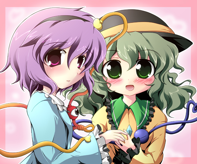 komeiji koishi and komeiji satori (touhou) drawn by geo_(yukishitadou)